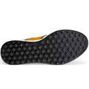 ECCO Golf S-Casual Hybrid Spikeless Waterproof Shoes - White/Saffron