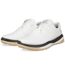 ECCO Golf LT1 Boa Spikeless Waterproof Shoes - White/Tarmac