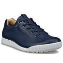 ECCO Golf Street Retro Waterproof Spikeless Shoes - Marine