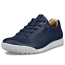 ECCO Golf Street Retro Waterproof Spikeless Shoes - Marine