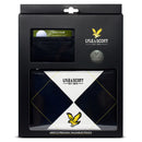 Lyle & Scott Argyle Premium Valuables Pouch - White/Black