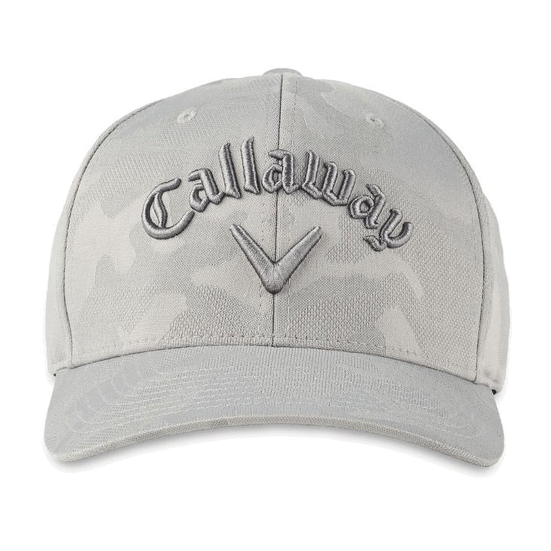 Callaway Camo Snapback Adjustable Cap - Grey