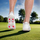 Puma Shadowcat NITRO Leather Spikeless Waterproof Shoes - White/Ash Grey