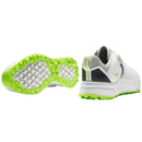 Mizuno Hazard BOA Spikeless Waterproof Shoes - White/Green Gecko