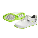 Mizuno Hazard BOA Spikeless Waterproof Shoes - White/Green Gecko