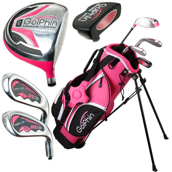 GolPhin GFK 526 Junior 5-Piece Package Set (Ages 5-6) - Pink