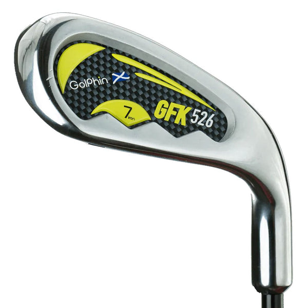 GolPhin GFK 526 Junior 7 Iron (Ages 5-6) - Lime Green