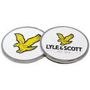 Lyle & Scott Argyle Links Pouch Gift Set - White/Black