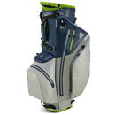 Big Max Aqua Hybrid 4 Waterproof Stand Bag - Navy/Grey/Lime