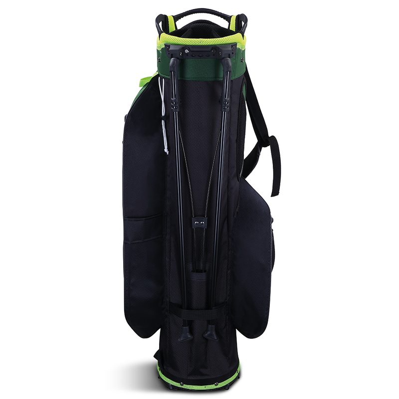 Big Max Aqua Eight G Waterproof Stand Bag - Forest Green/Black/Lime