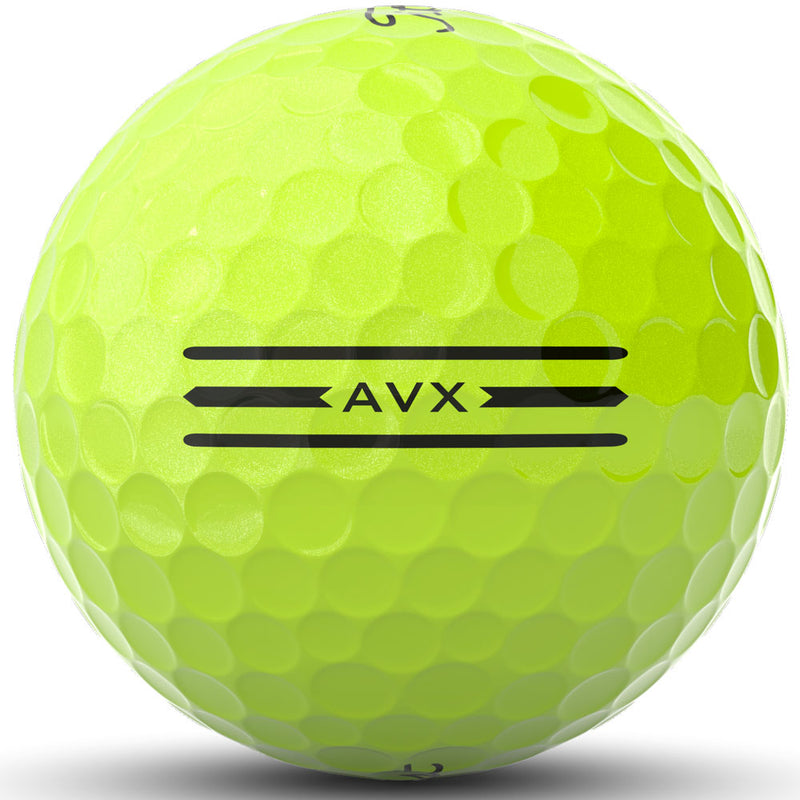 Titleist AVX Golf Balls - Yellow - 12 Pack