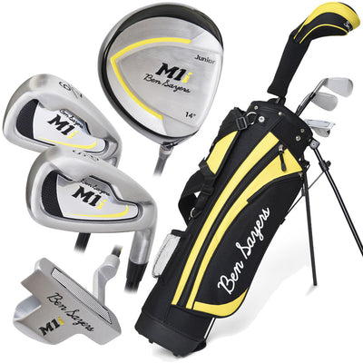 Ben Sayers M1i Junior 5-Piece Package Set - Black/Yellow - (Ages 5-8)