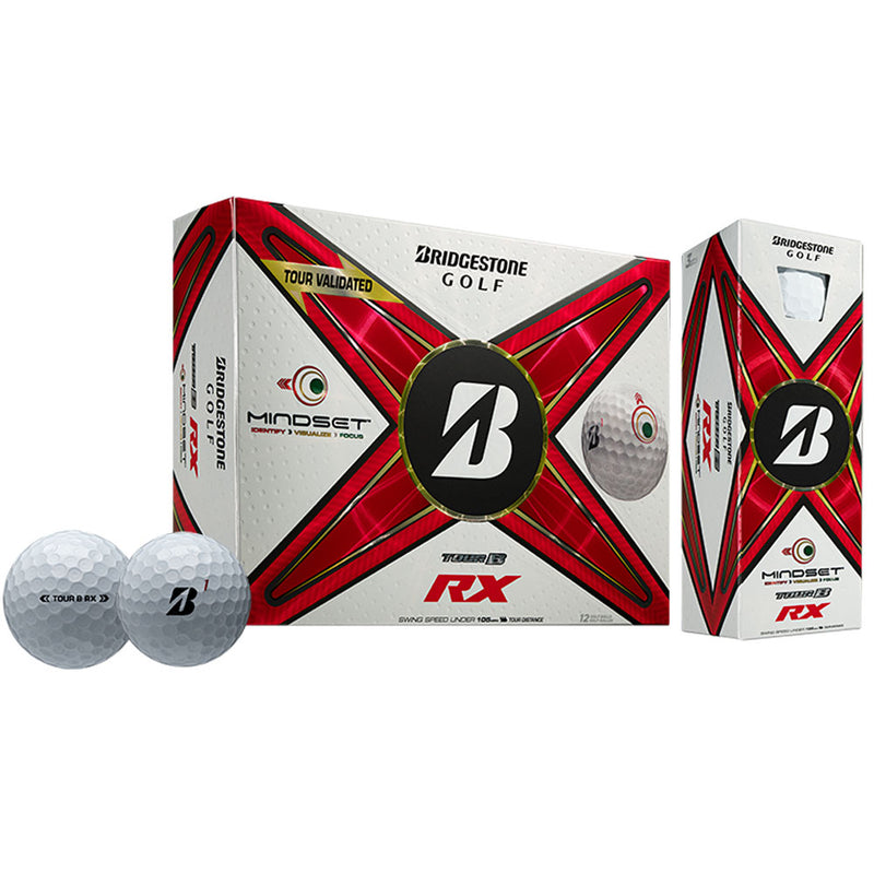 Bridgestone TOUR B RX Golf Balls - MindSet - 12 Pack