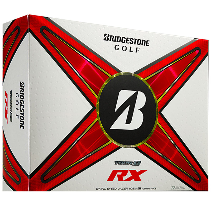 Bridgestone TOUR B RX Golf Balls - White - 12 Pack