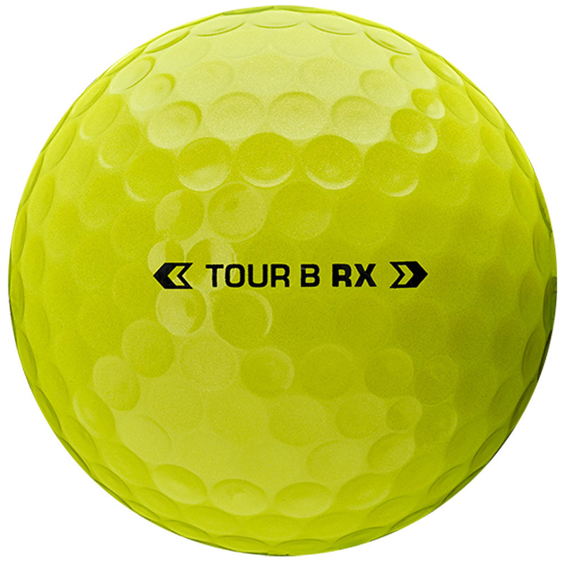 Bridgestone TOUR B RX Golf Balls - Yellow - 12 Pack