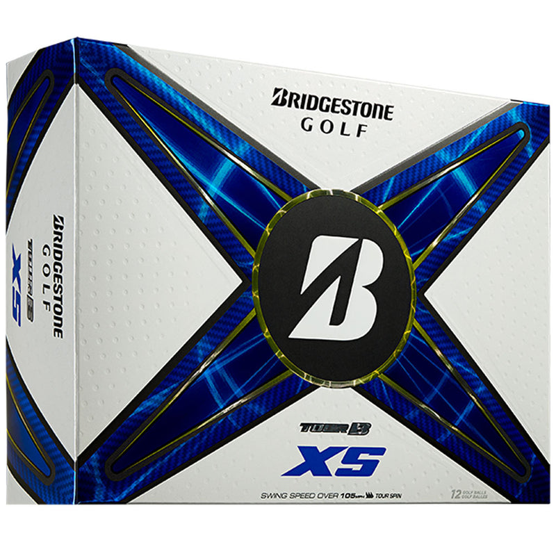Bridgestone TOUR B XS Golf Balls - White - 12 Pack