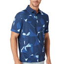 Callaway Kick Flip Print Polo Shirt - Peacoat