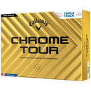 Callaway Chrome Tour Triple Track Golf Balls - White - 12 Pack