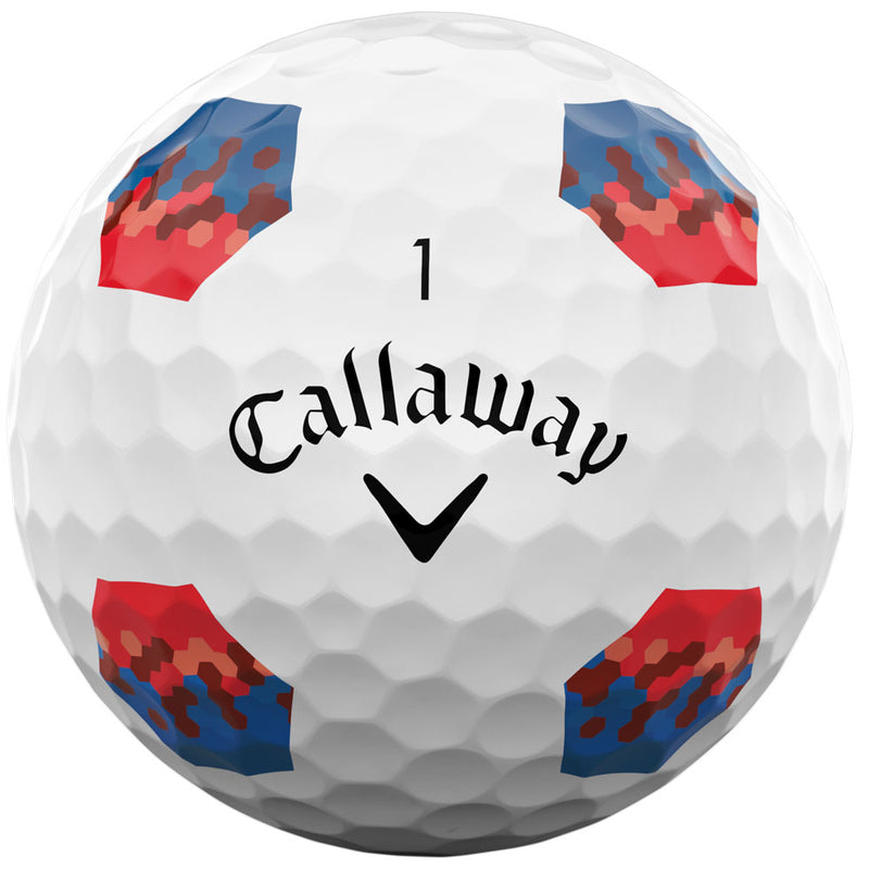 Callaway Chrome Tour X TruTrack Golf Balls - White - 12 Pack