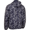 Calvin Klein Printed Windbreaker Jacket - White/Evening Blue