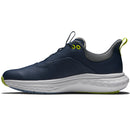 FootJoy Quantum Spikeless Waterproof Shoes - Navy/White/Lime