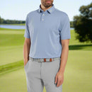 FootJoy Stretch Pique Solid Polo Shirt - Blue Jay