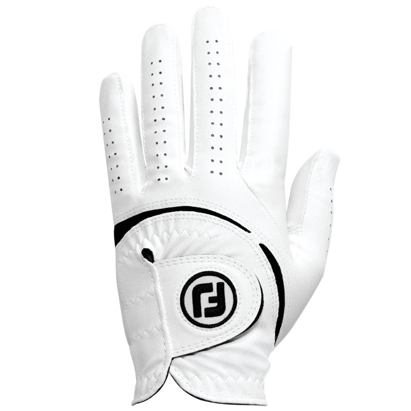 FootJoy WeatherSof Golf Glove (2 Pack) - White/Black