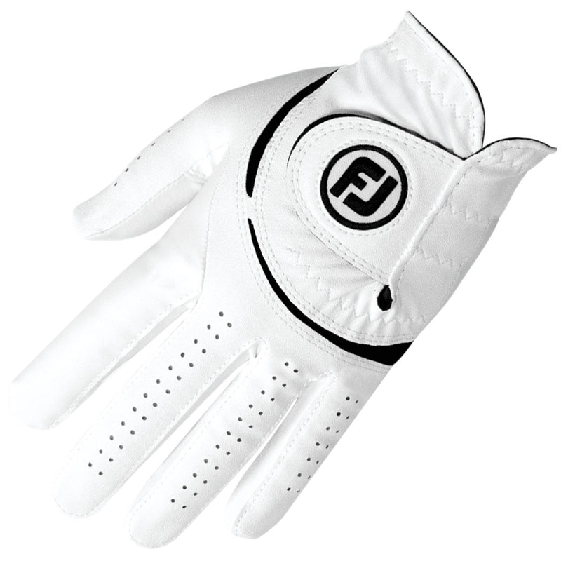 FootJoy WeatherSof Golf Glove (2 Pack) - White/Black