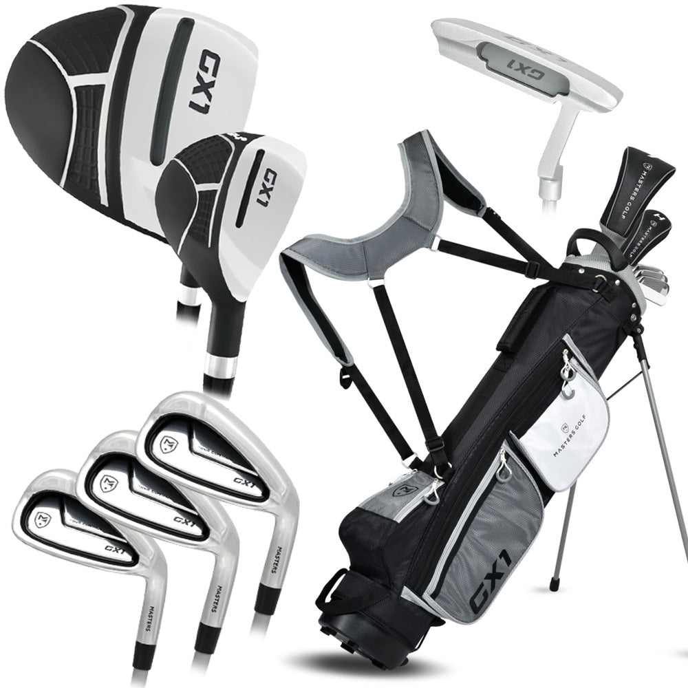 Masters GX1 7-Piece Stand Bag Package Set - Graphite