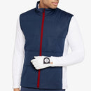 Galvin Green Lennox Windproof Water Resistant Gilet - Navy/White/Red