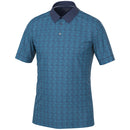 Galvin Green Miracle Polo Shirt - Aqua/Navy