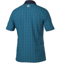 Galvin Green Miracle Polo Shirt - Aqua/Navy