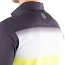 Galvin Green Mirca Ventil8+ Polo Shirt - Sunny Lime/White/Black