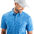 Ping Geo-Camo Polo Shirt - Tidal Blue