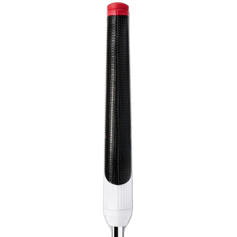 Golf Pride Reverse Taper Flat Large Putter Grip - Black/White/Red