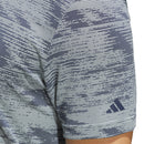 adidas Ultimate365 Textured Polo Shirt - Wonder Silver/Collegiate Navy