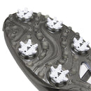 adidas Tour360 24 Spiked Waterproof Shoes - Grey Three/Ftwr White/Iron Met.