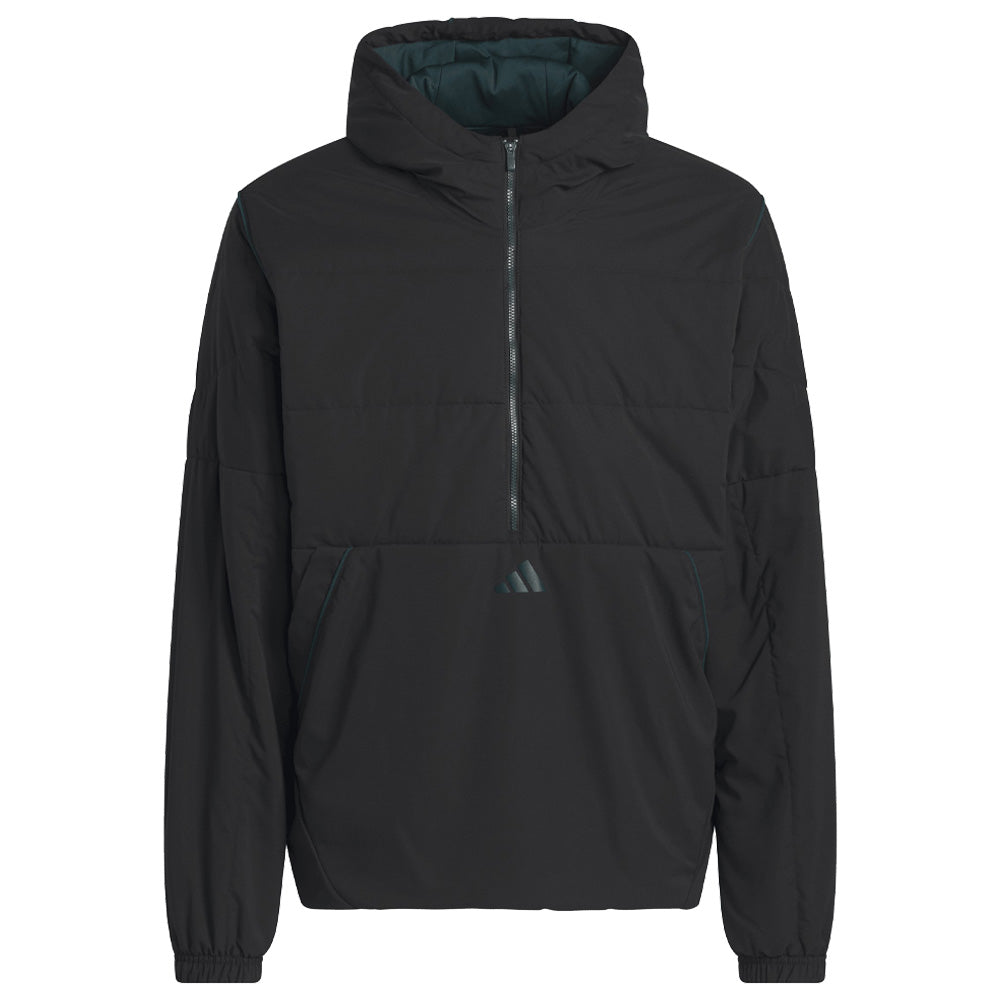 adidas Beyond Twistweave Half-Zip Filled Loose Jacket Black