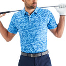 Ping Julian Polo Shirt - Tidal Blue Multi