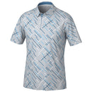 Galvin Green Mathias Polo Shirt - Cool Grey/Navy