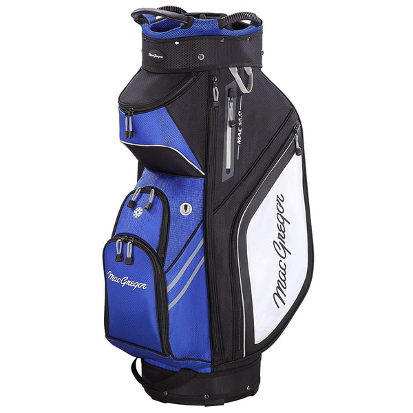 MacGregor Principal 10" Cart Bag - Black/Blue