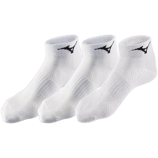 Mizuno Training Mid Socks (3 Pack) - White