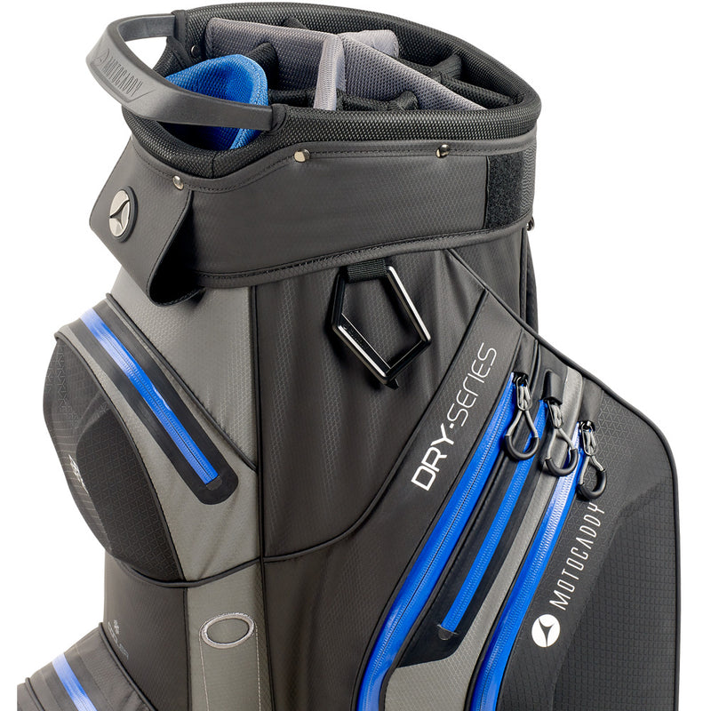 Motocaddy Dry Series Cart Waterproof Bag - Charcoal/Blue