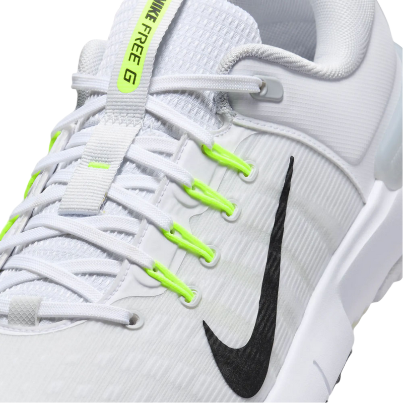 Nike Free Golf NN Spikeless Shoes - White/Pure Platinum/Wolf Grey/Black