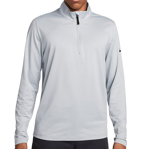 Nike Victory Dri-FIT 1/2-Zip Pullover - Light Smoke Grey/Black