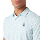 Original Penguin All-Over Lifesaver Print Polo Shirt - Bright White