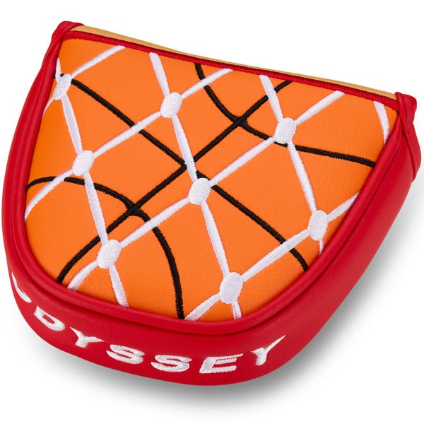 Odyssey Mallet Putter Headcover - Basketball
