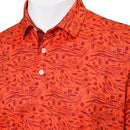 Puma Cloudspun Watering Hole Polo Shirt - Redmazing/Intense Red