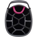 PowaKaddy Dri-TECH Waterproof Cart Bag - Black/Gun Metal/Pink Trim