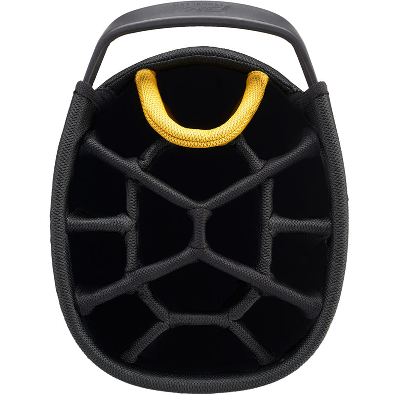 PowaKaddy X-Lite Edition Cart Bag - Black/Yellow Trim